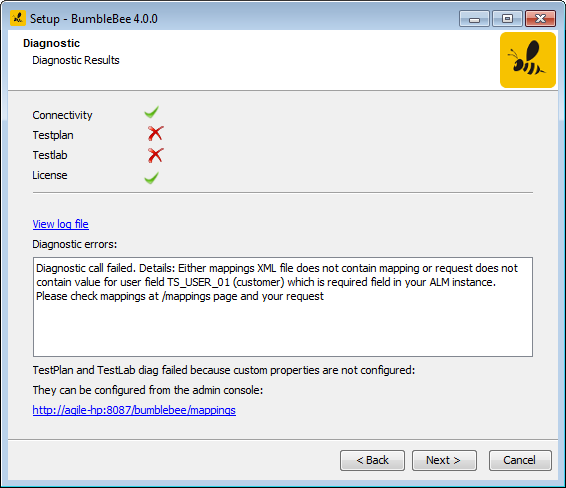 Bumblebee installer failure